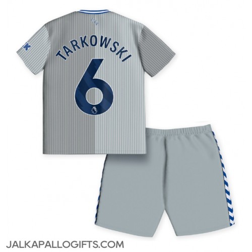 Everton James Tarkowski #6 Kolmas Peliasu Lasten 2023-24 Lyhythihainen (+ Lyhyet housut)
